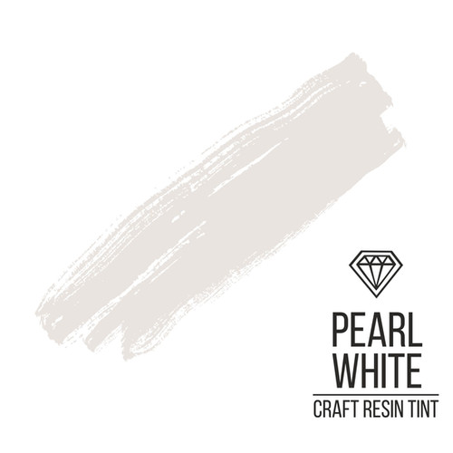 Краситель для смолы и полимеров CraftResinTint, Pearl White, жемчужный 10мл